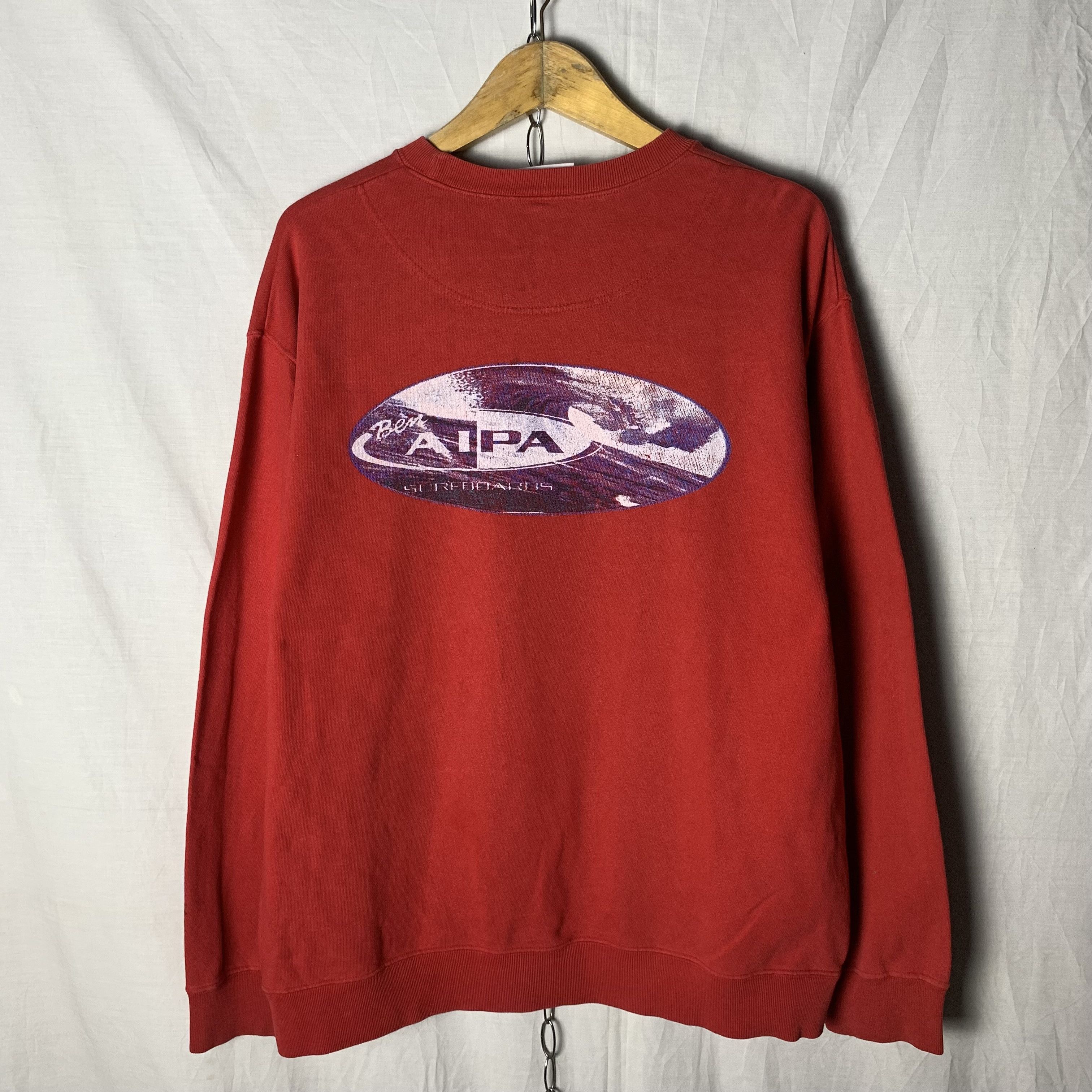 Vintage Vintage Ben Aipa Surfboards Sweatshirt Crewneck Size US L / EU 52-54 / 3 - 1 Thumbnail