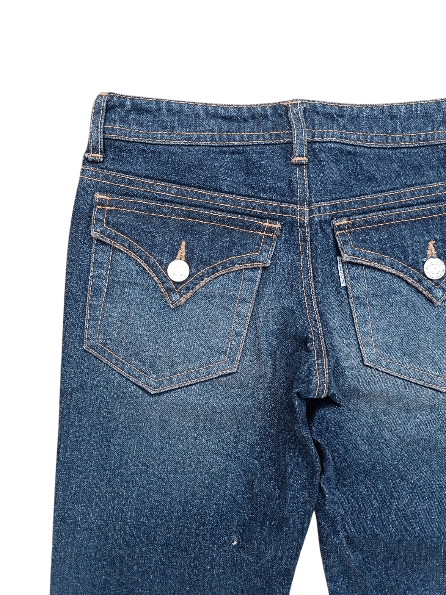 Japanese Brand FYE FLARED 🔥 BETTY SMITH DISTRESSED BOOT CUT DENIM Size US 28 / EU 44 - 16 Thumbnail