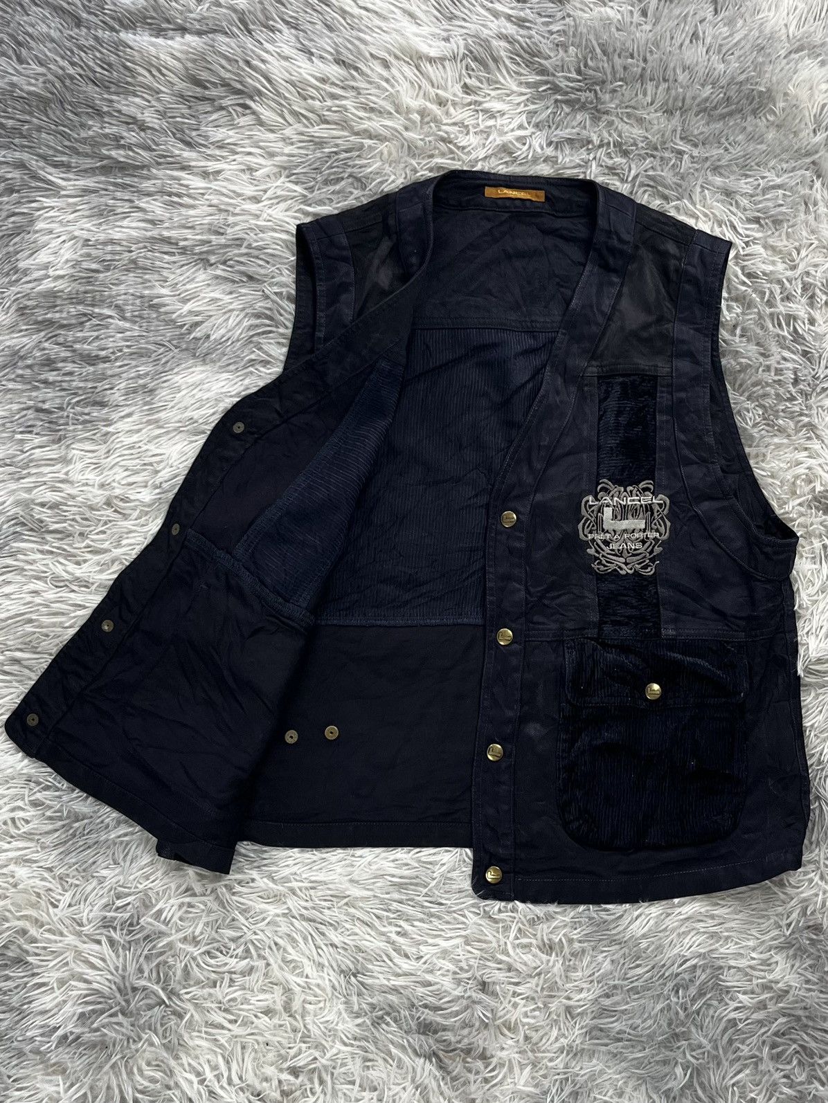 Lancel Vintage Lancel Pret Aporter Vest Size US L / EU 52-54 / 3 - 6 Thumbnail