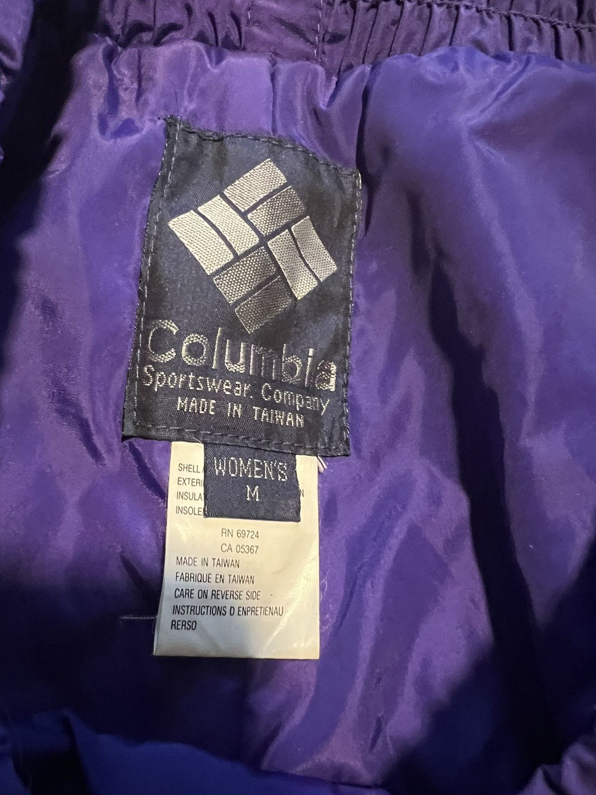 Columbia × Vintage Vintage Columbia Ski Pants Purple Size 28" / US 6 / IT 42 - 3 Thumbnail