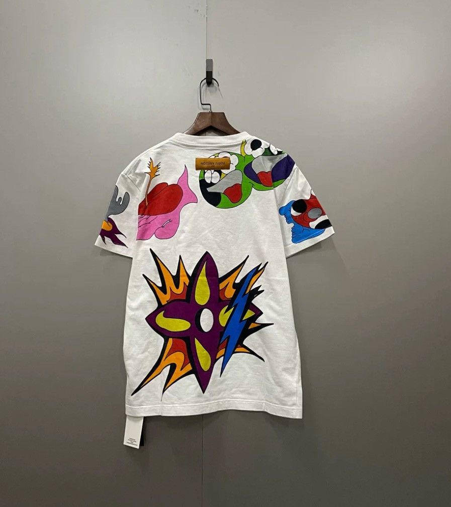 Louis Vuitton Louis Vuitton size S Cartoon LOGO printed T shirt with ro Size US S / EU 44-46 / 1 - 2 Thumbnail