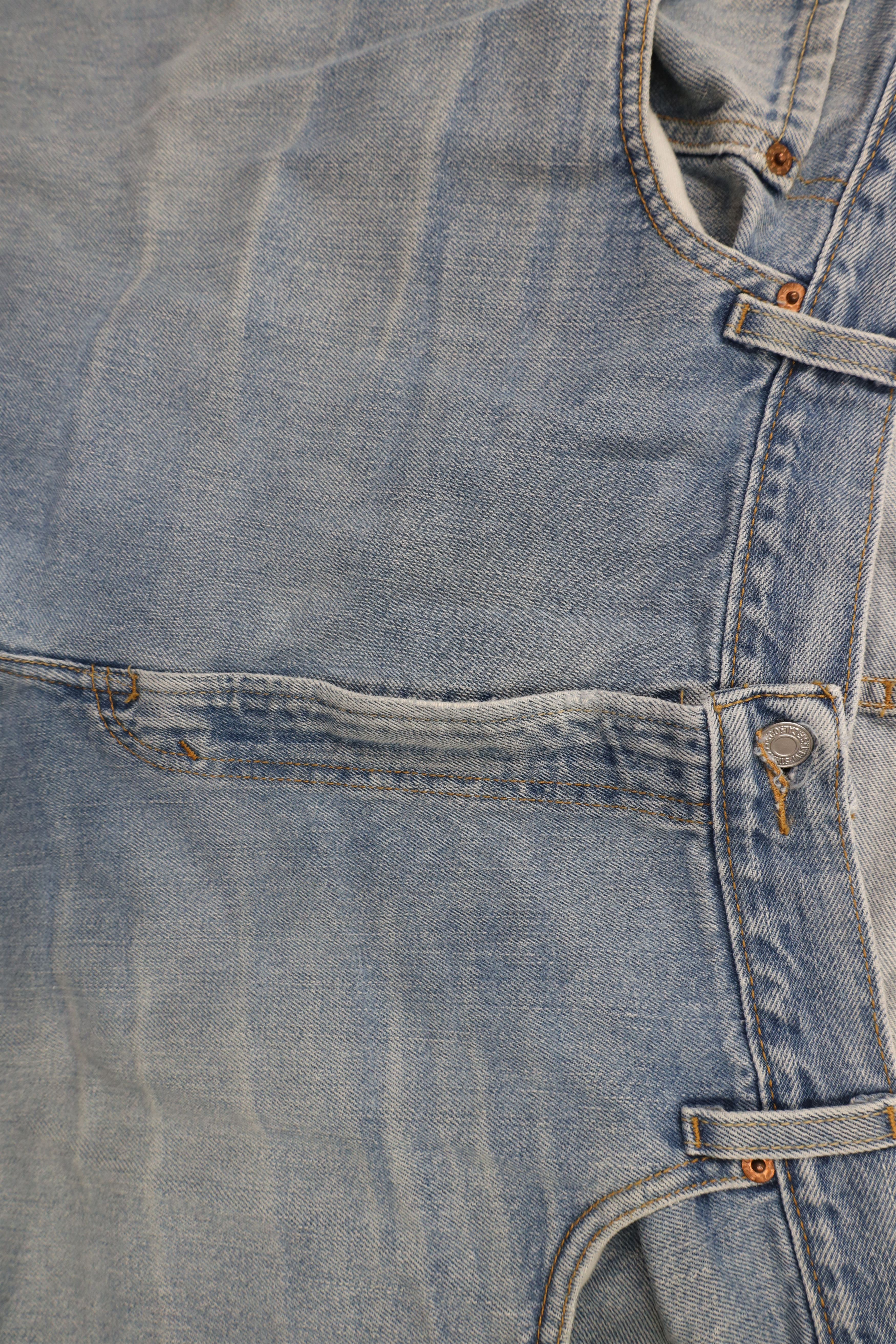 Levi's × Vintage Vintage Y2K 2004 Levis 550 Relaxed Fit Denim Jeans Blue Size US 44 / EU 60 - 8 Thumbnail