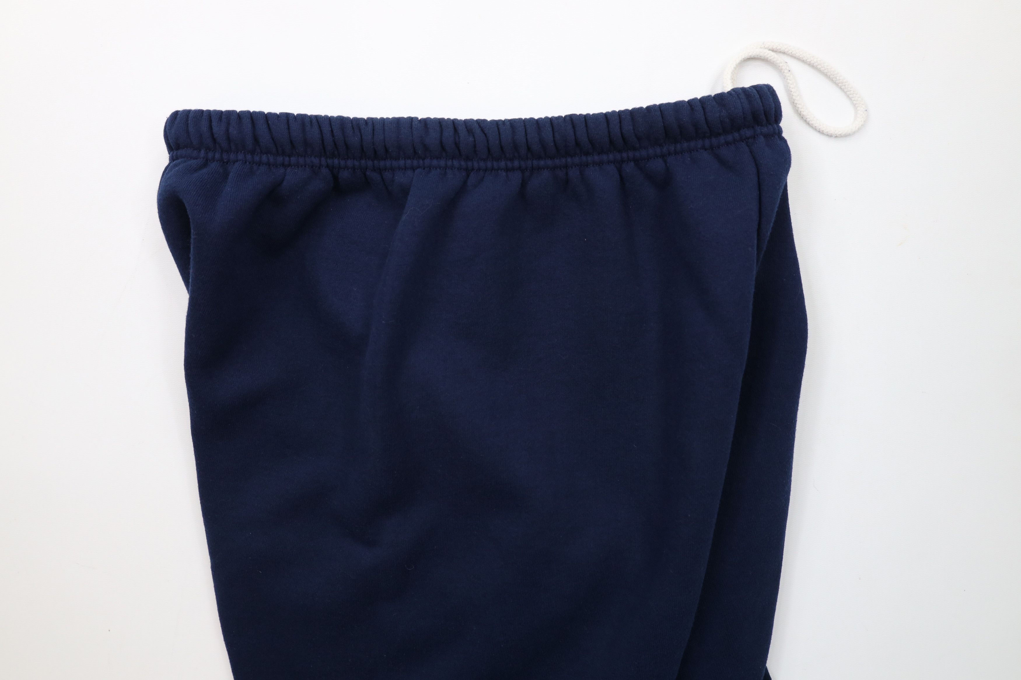 Russell Athletic × Vintage Vintage 90s Russell Athletic Sweatpants Pants Navy Blue USA Size US 36 / EU 52 - 7 Thumbnail