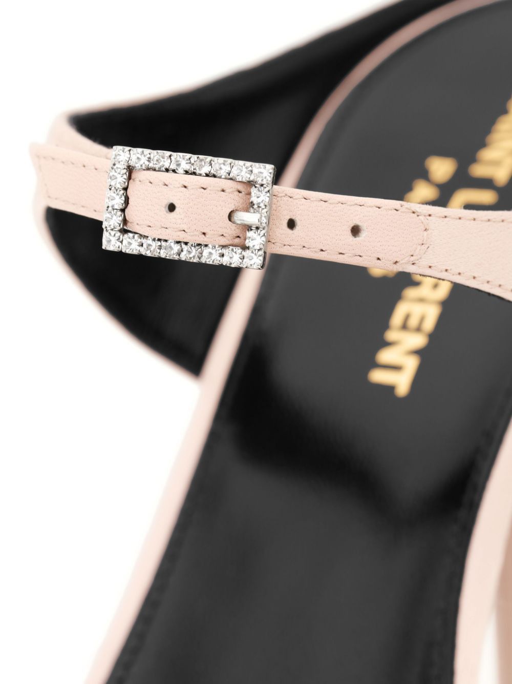 Saint Laurent Paris o1tp1o1224 Dive Mules In Satin in Light Beige Size US 7 / IT 37 - 4 Thumbnail