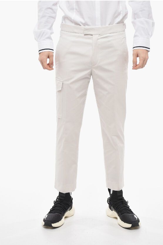 image of Neil Barrett Skinny Fit Cotton Cargo Pants, Men's (Size 31)