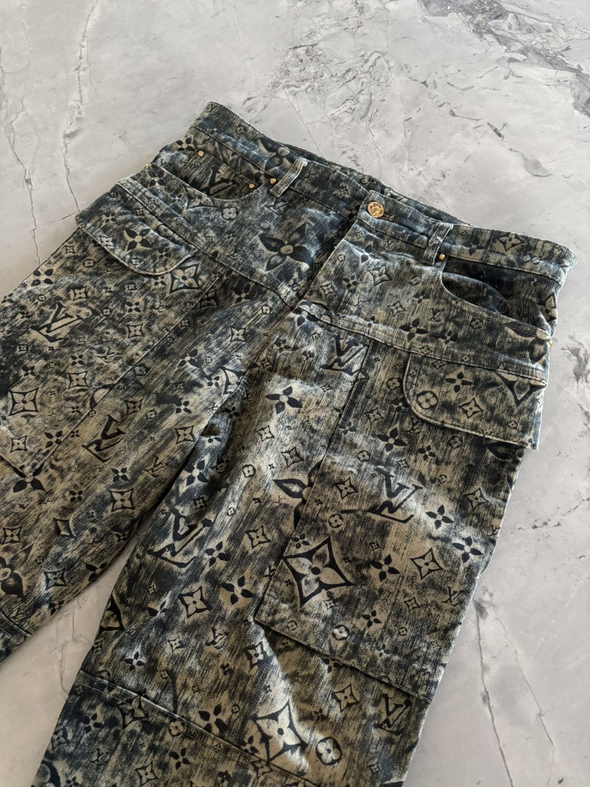 Louis Vuitton Louis Vuitton Monogram Tailored Jeans Size US 33 - 3 Thumbnail