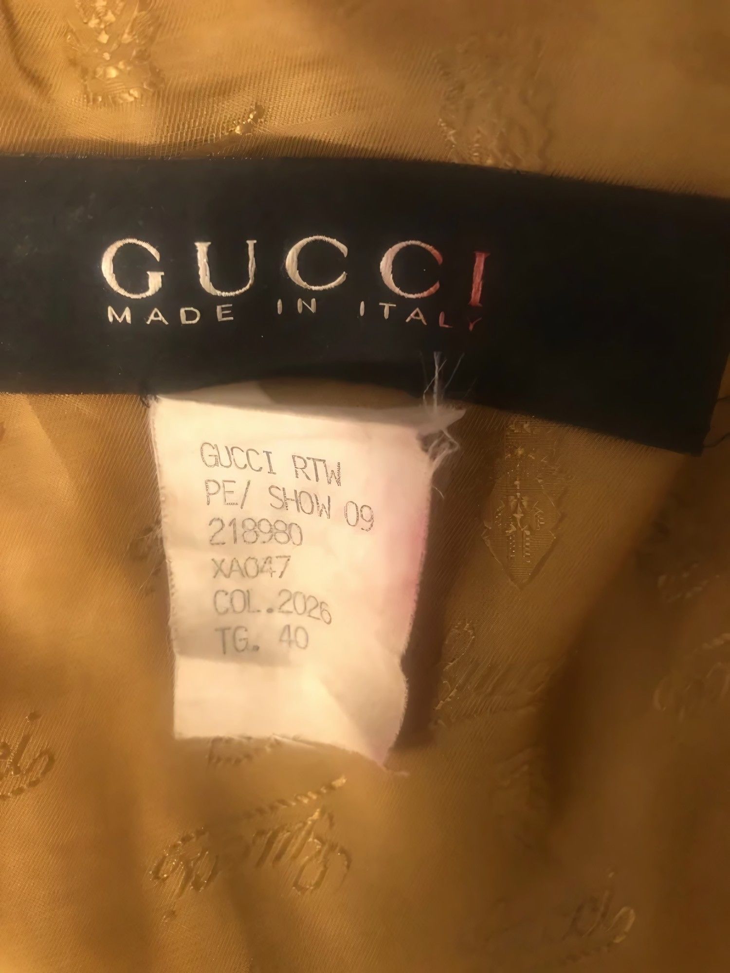 Gucci S/S 2009 RUNWAY SNAKE SKIN LEATHER VEST Size S / US 4 / IT 40 - 7 Thumbnail