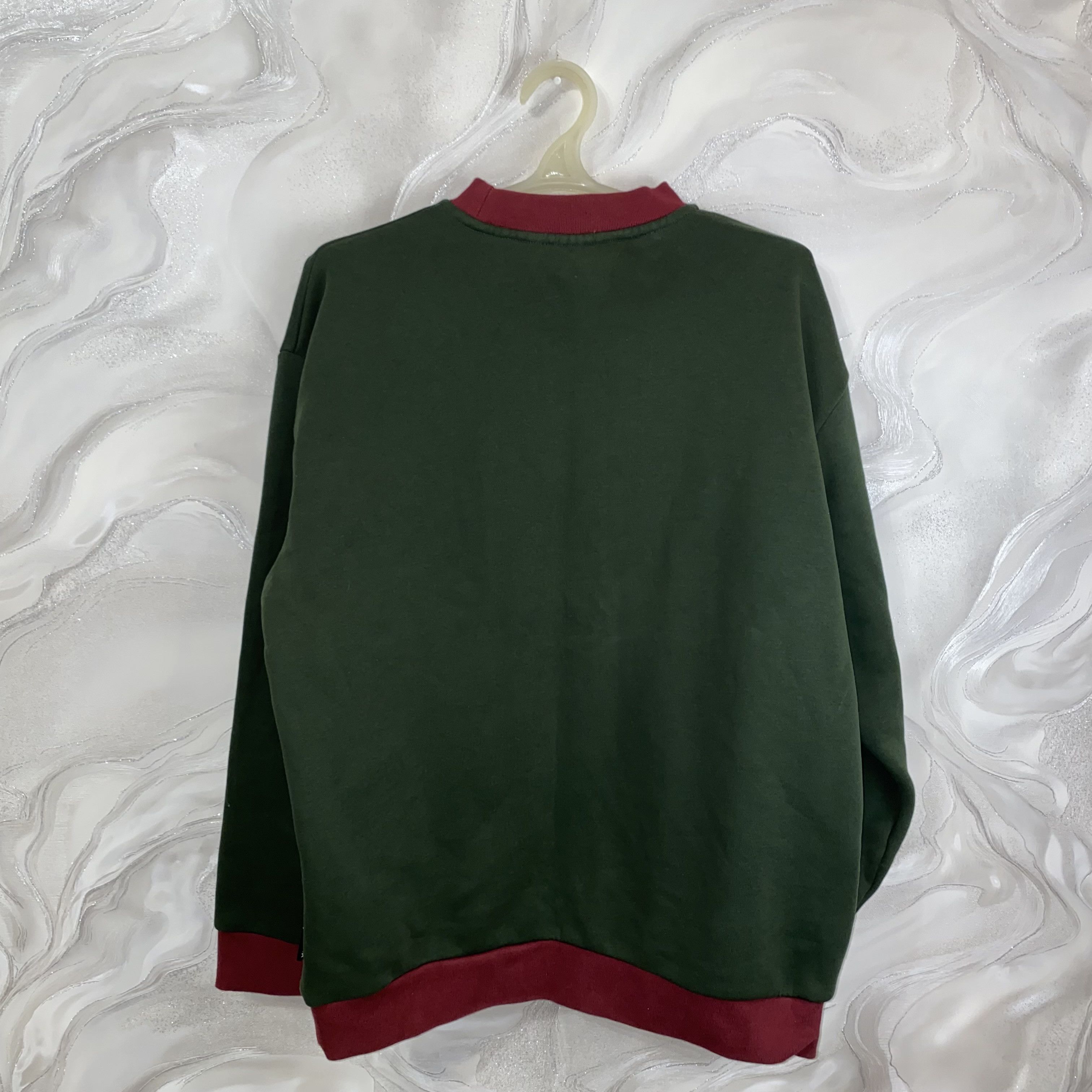 Kickers Kickers Oval Logo Sweatshirt in Green Size M Size US M / EU 48-50 / 2 - 2 Thumbnail