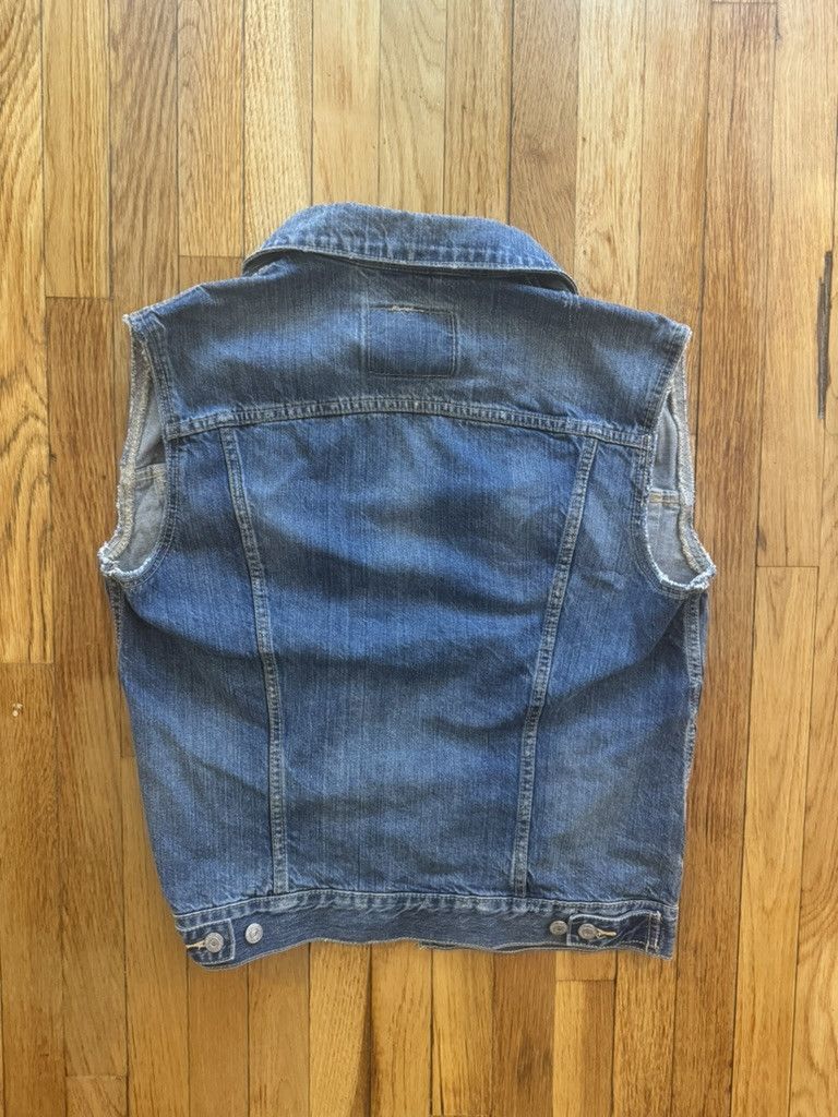 Levi's Levi's Short Sleeve Denim Jacket Size US M / EU 48-50 / 2 - 2 Thumbnail