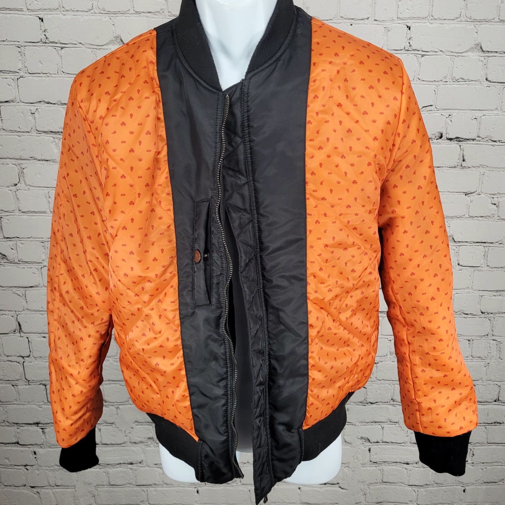 McGregor August Mcgregor Jacket Mens Black Nylon Full Zip Inner Pocket Bomber Size S Size US S / EU 44-46 / 1 - 5 Thumbnail