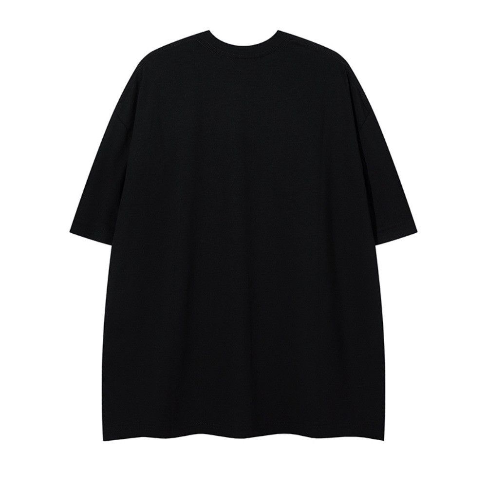 Japanese Brand × Vintage Trendy paint printed cotton casual letter loose T-shirt Size US M / EU 48-50 / 2 - 2 Thumbnail