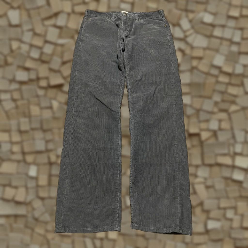 Dockers DOCKERS Pants Mens Size 34x32.5 Gray Straight Pockets Regular Inseam 32.5 Front Flat Ankle Casual Vintage No Size US 34 / EU 50 - 1 Thumbnail
