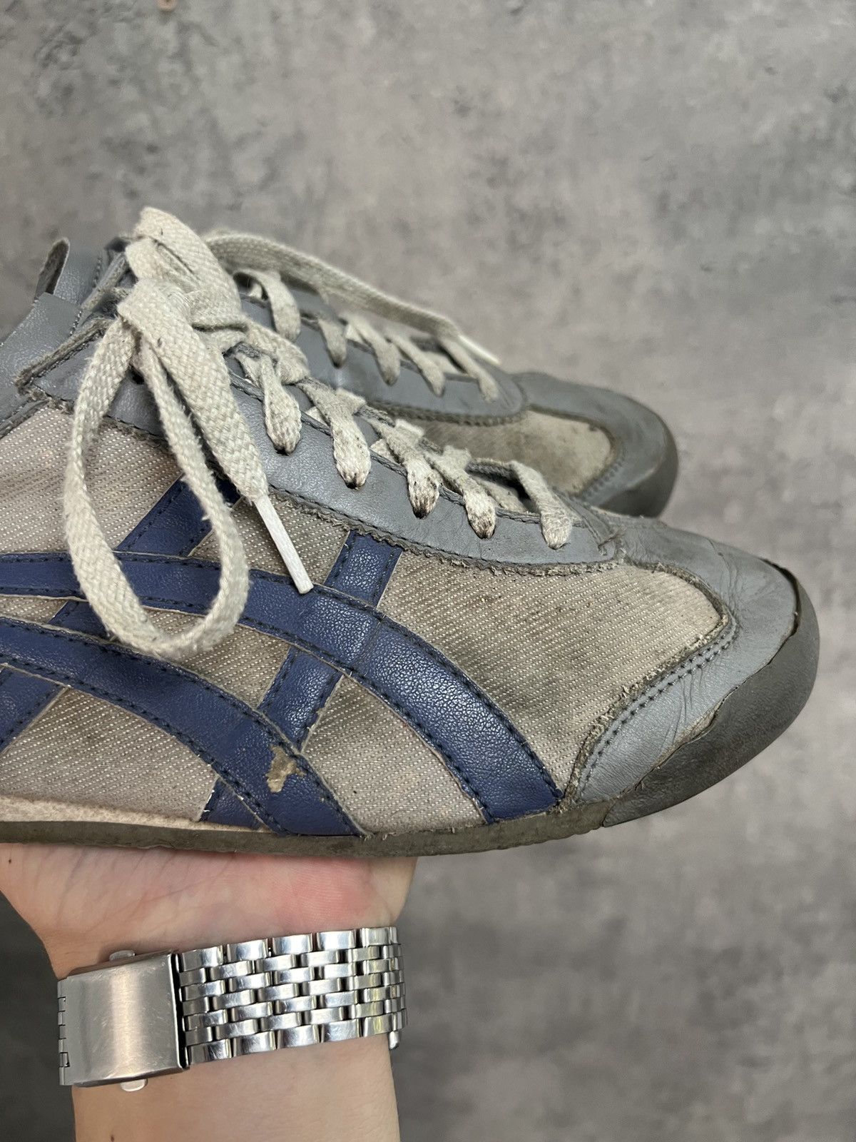 Asics Vintage Asics Onitsuka Tiger Mexico 66 Leather Sneakers Size US 10 / EU 43 - 3 Thumbnail