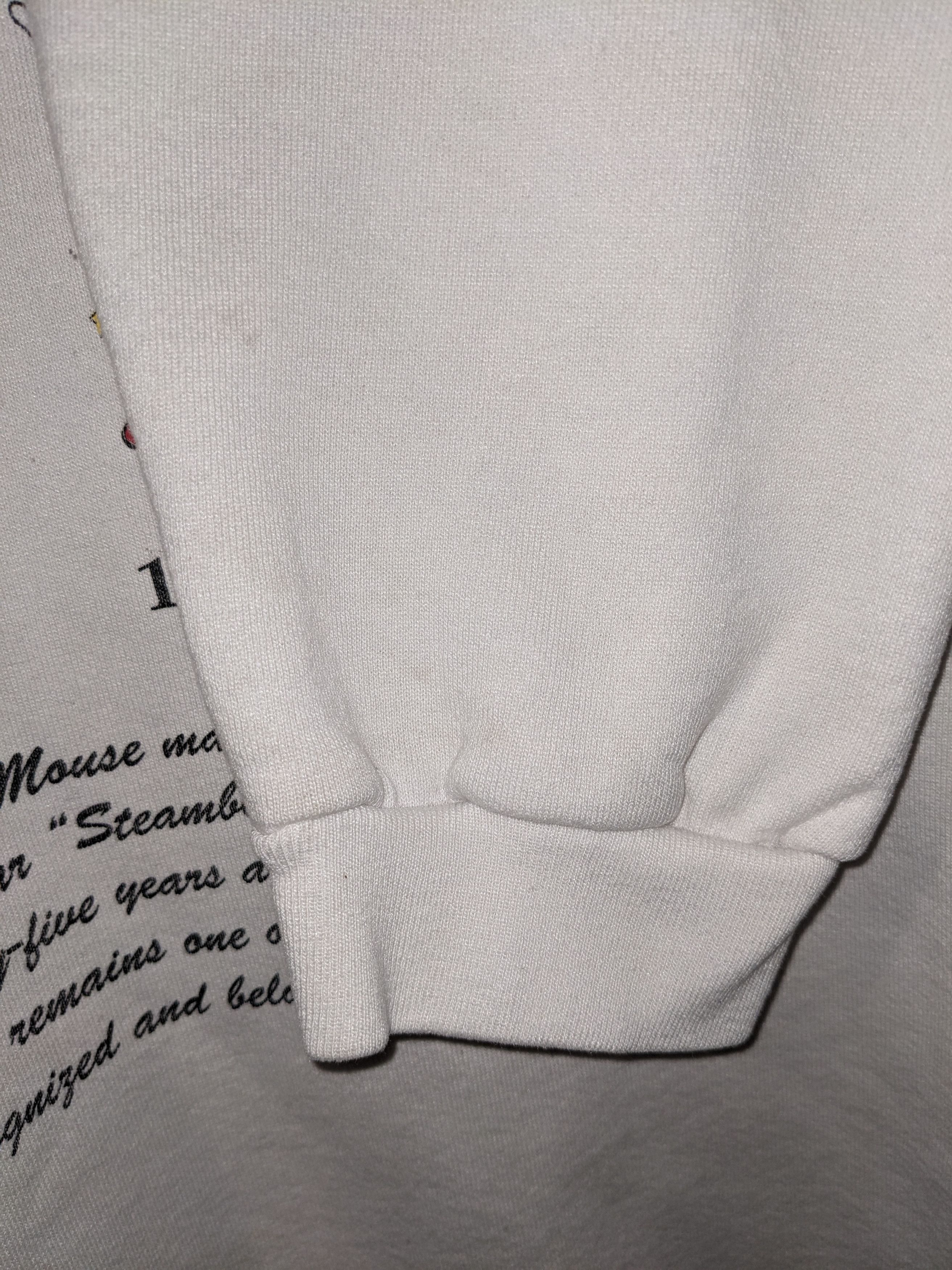 Disney × Vintage Vintage 90s Mickey Mouse Throughout the Ages Sweatshirt Size US L / EU 52-54 / 3 - 5 Thumbnail