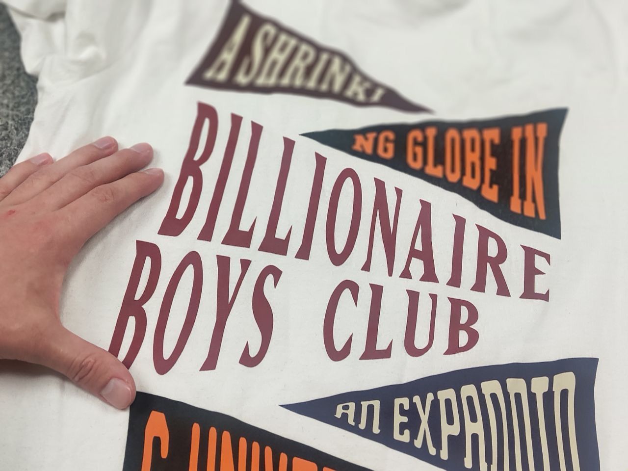 Billionaire Boys Club Billionaire Boys Club College Tee print Vintage Style Y2K Size US S / EU 44-46 / 1 - 13 Thumbnail