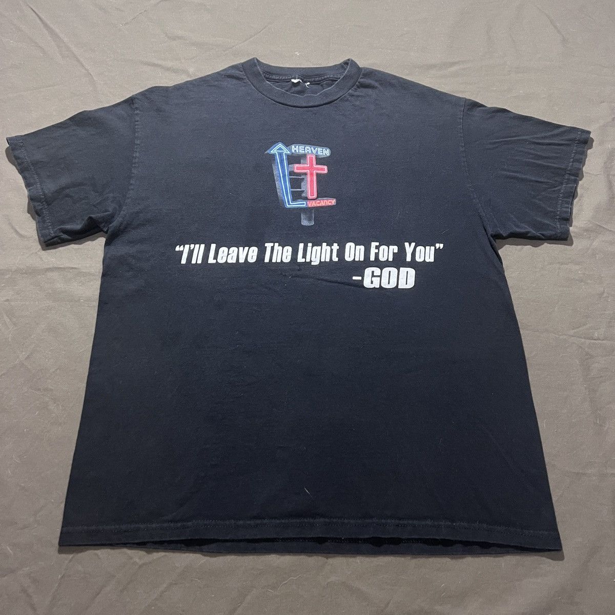 Vintage Vintage Y2K Jesus God Holy Bible Tee graphic streetwear Size US L / EU 52-54 / 3 - 2 Thumbnail