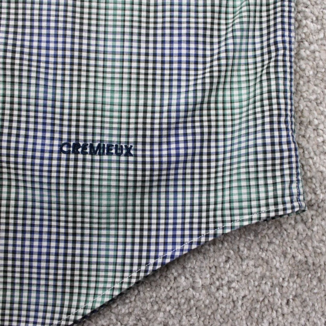 Cremieux Daniel Cremieux Collection Shirt Mens Large Green/Blue Finest Italian Fabrics Shirt Size US L / EU 52-54 / 3 - 4 Thumbnail