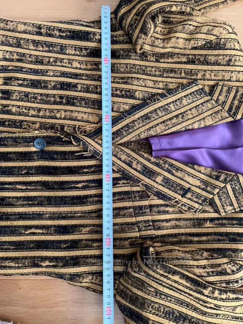 Junya Watanabe Junya Watanabe Runway Striped Blazer M. Size US M / EU 48-50 / 2 - 6 Thumbnail