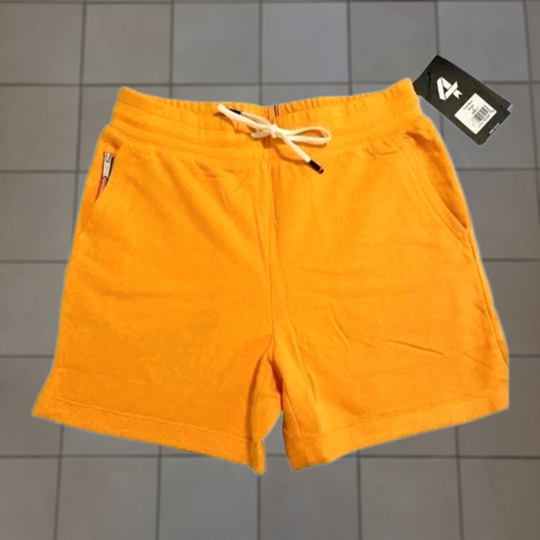 Vintage Fourlaps 4 Laps Rush Shorts Womens Small Mango Sweat Workout Casual NWT Size 28" / US 6 / IT 42 - 1 Thumbnail