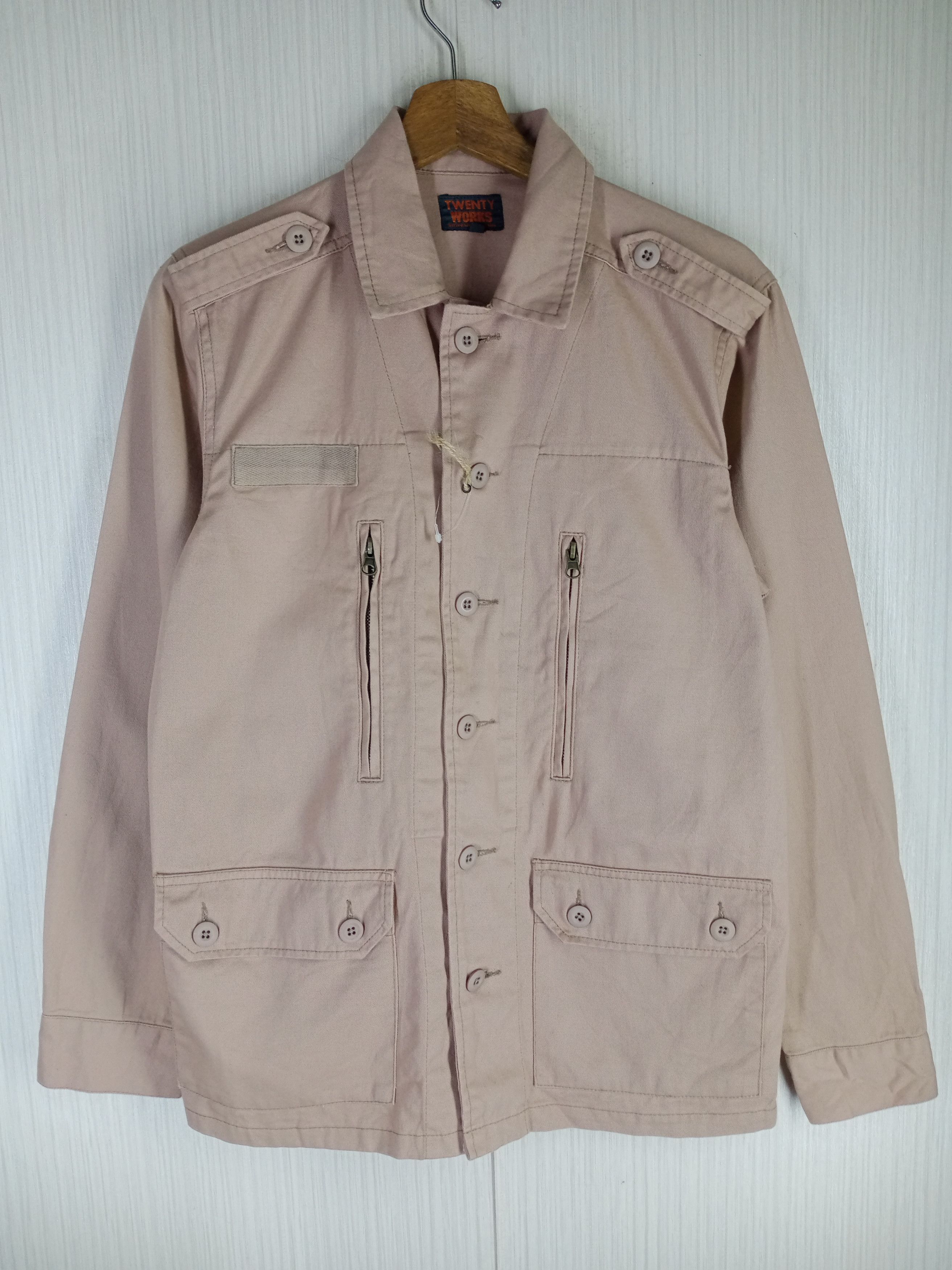 If Six Was Nine Rare Vintage Twenty Works Military Style Jacket Size US M / EU 48-50 / 2 - 1 Thumbnail