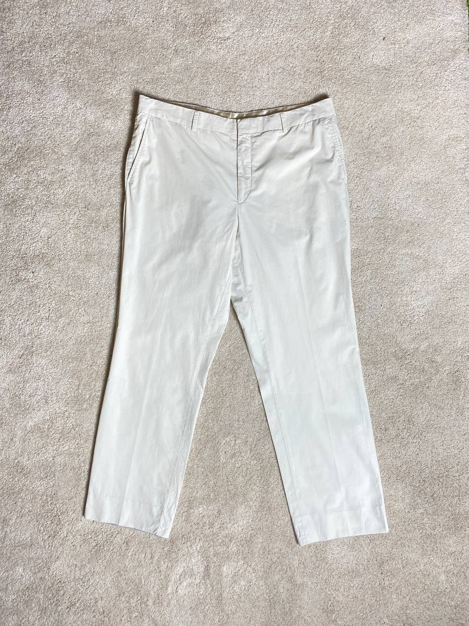 image of Givenchy White Classic Dress Casual Pants Trousers, Men's (Size 34)