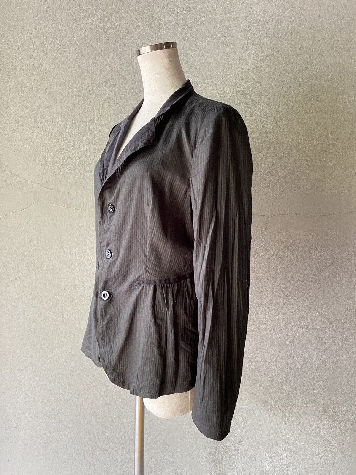 Marithe + Francois Girbaud Marithe Francois Girbaud women blazer in light and dark gray Size S / US 4 / IT 40 - 16 Thumbnail