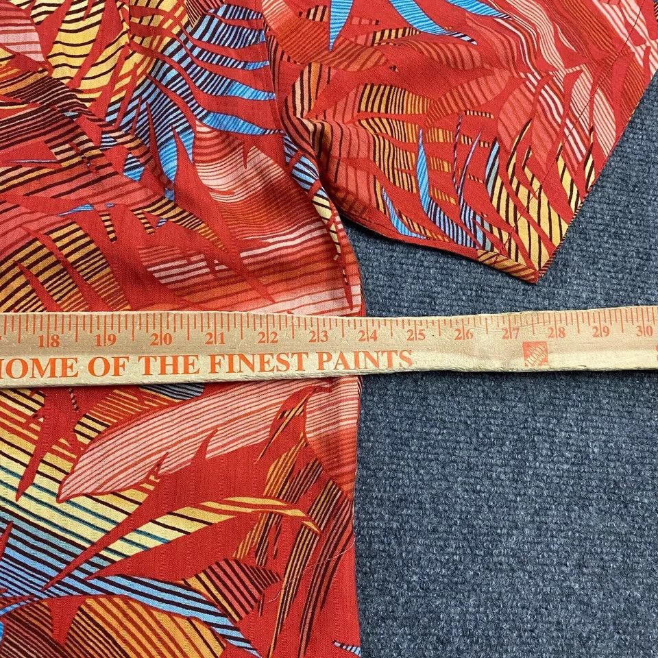 Tommy Bahama Tommy Bahama Hawaiian Shirt Men's Large All Over Print Silk Size US L / EU 52-54 / 3 - 5 Thumbnail