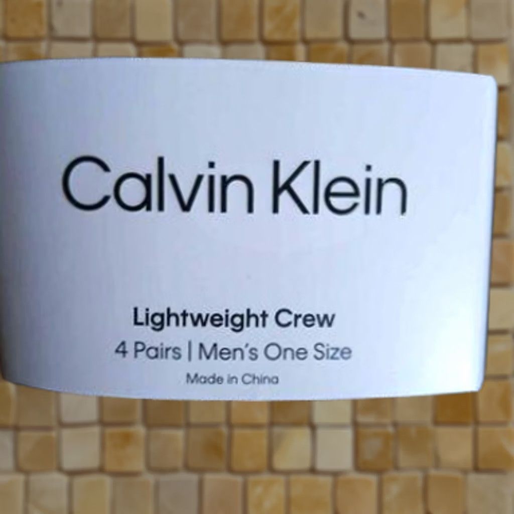 Calvin Klein Calvin Klein Mens Lightweight Crew Dress Socks OSFM - 4 Pairs, Multicolor, Mid Calf, Dress Socks, Casual Walking, One Size Size ONE SIZE - 1 Preview