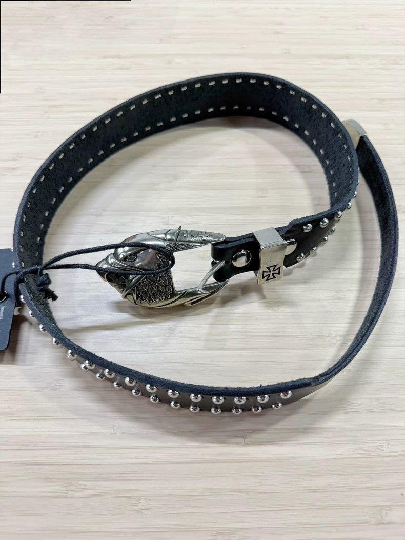 Enfants Riches Deprimes Enfants Riches Deprimes Eagle head rivet belt-2506 Size ONE SIZE - 2 Thumbnail