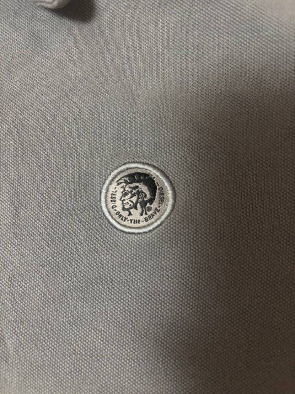 Diesel Diesel Vintage Y2K 2000s Logo T-Shirt in Grey, Size M Size US M / EU 48-50 / 2 - 10 Thumbnail