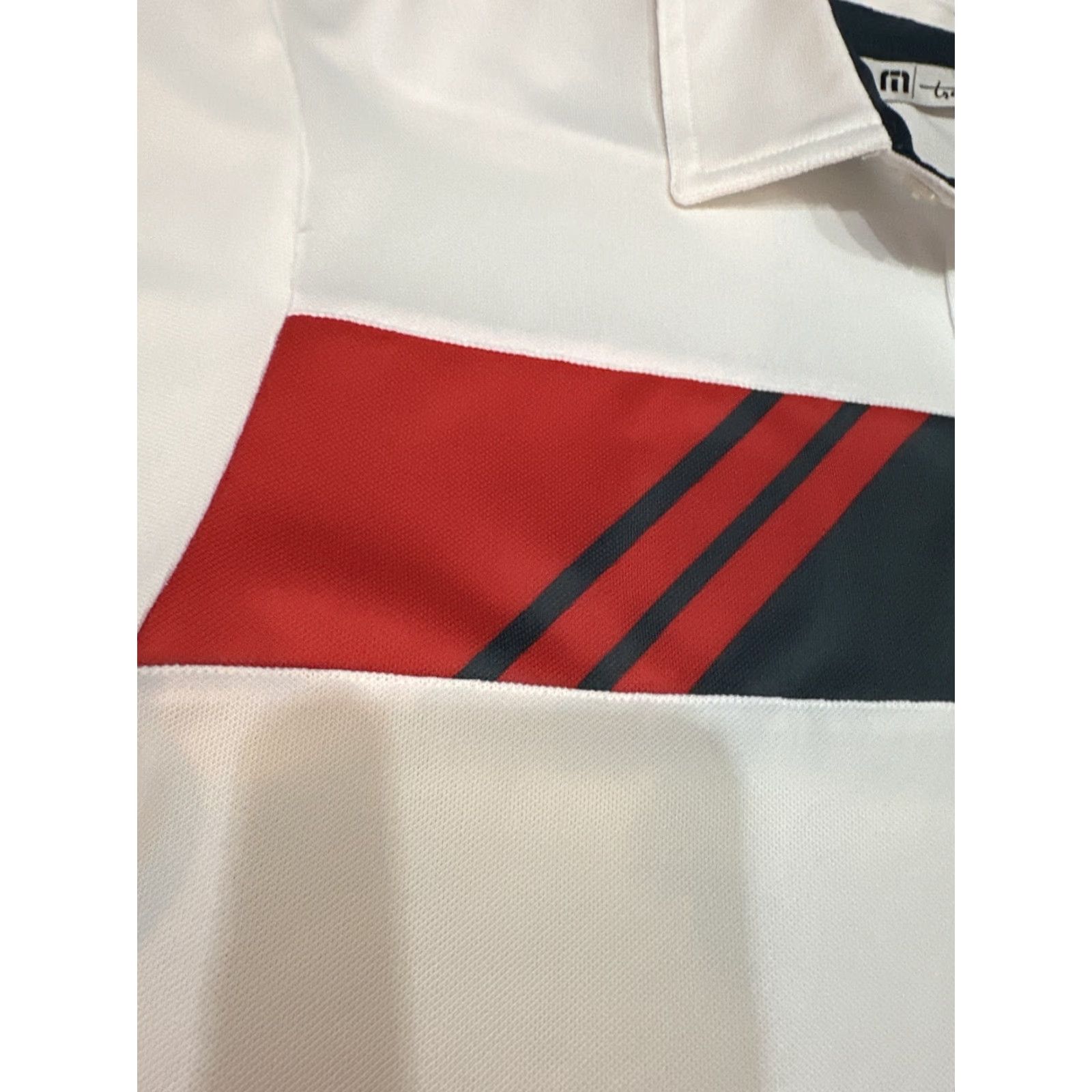 TravisMathew Travis Mathew Golf Polo Shirt Ballantyne County Club M White Ballantyne Golf Club Logo Embroidered Short Sleeve Polo Men Athletic Regular Size M Size US M / EU 48-50 / 2 - 4 Thumbnail