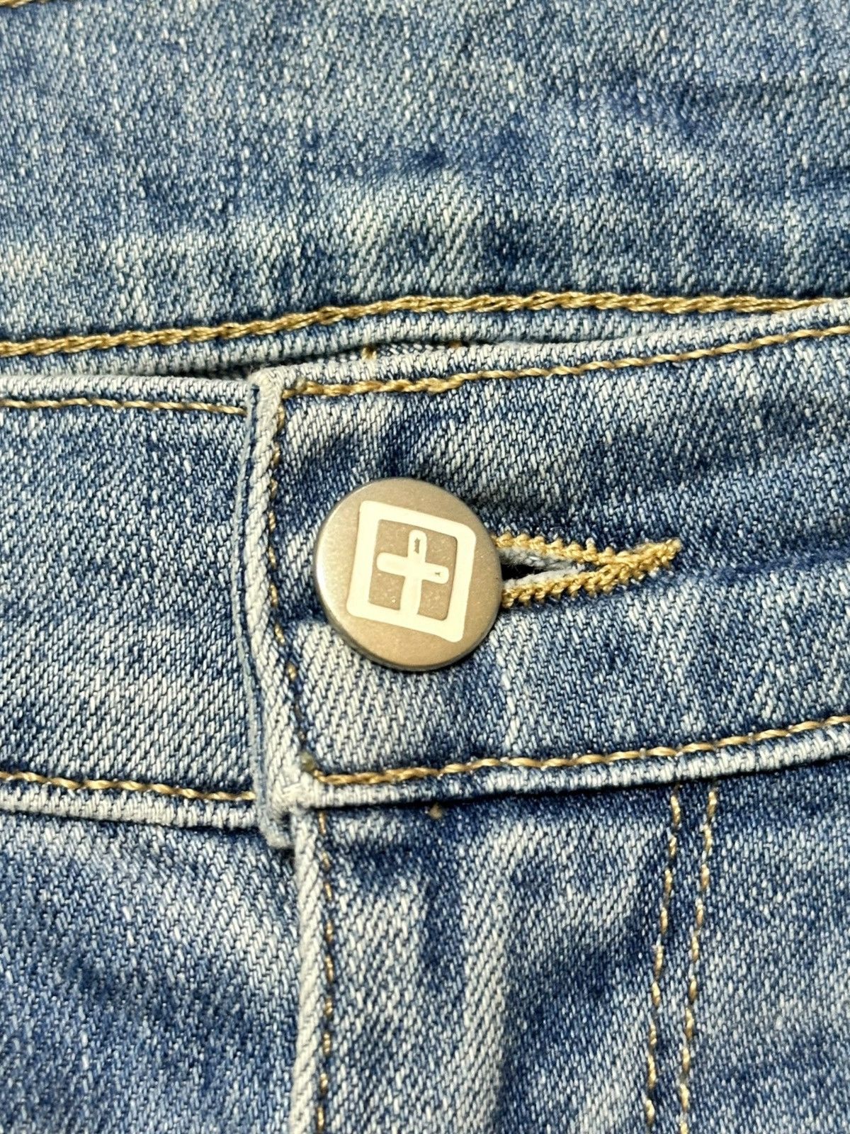 Ksubi Vintage Ksubi Patchwork Embroidded Logo Distressed Denim Size US 28 / EU 44 - 8 Thumbnail