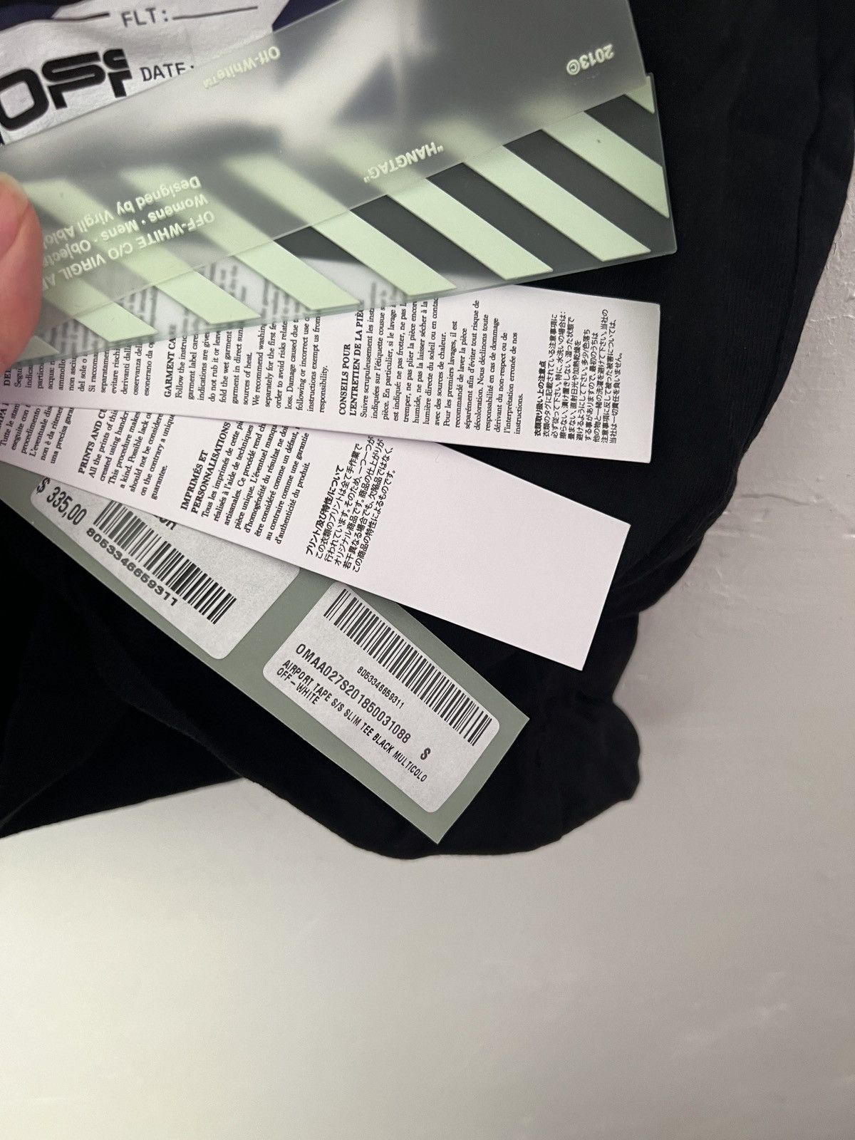 Off-White Off white airport arrow slim t shirt Size US S / EU 44-46 / 1 - 6 Thumbnail