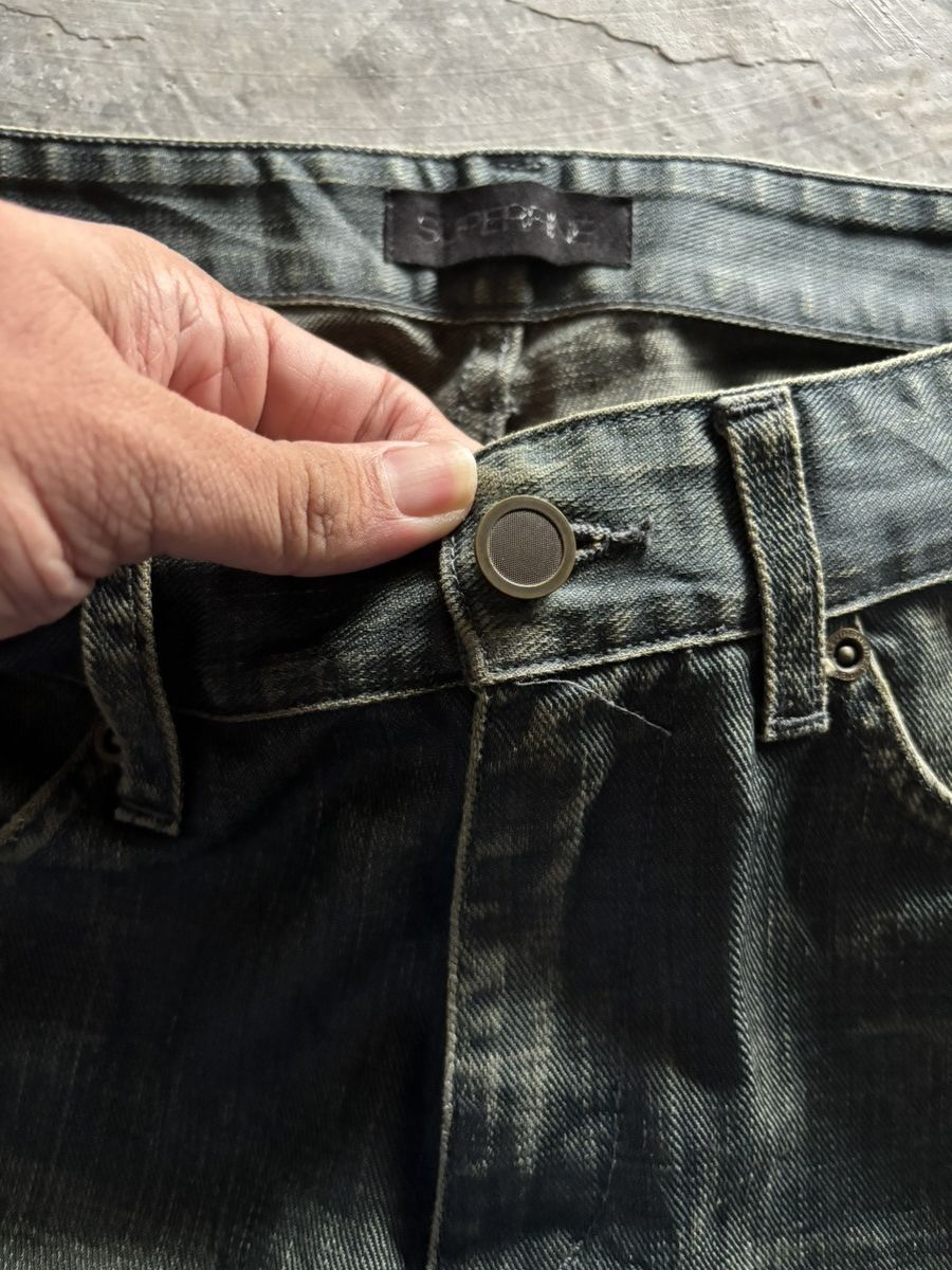 Hysteric Glamour SICK SUPERFINE WASHED WAXED ITALY JEANS HEIDI SLIMANE INSPO Size US 31 - 3 Thumbnail