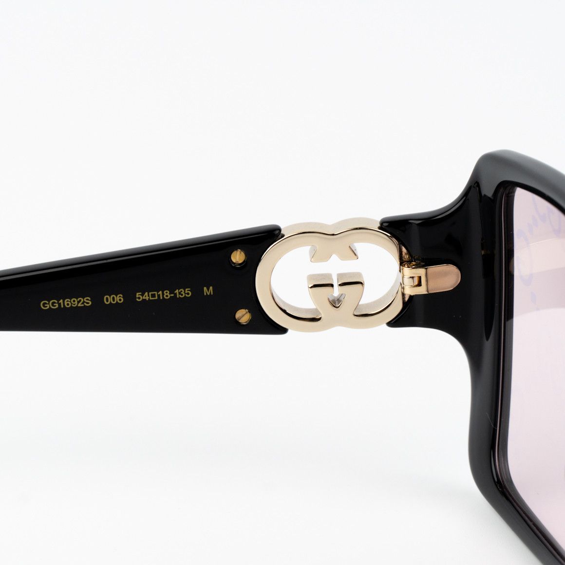 Gucci NEW Gucci GG1692S 006 Mirror Logo Women Square Sunglasses Size ONE SIZE - 9 Thumbnail