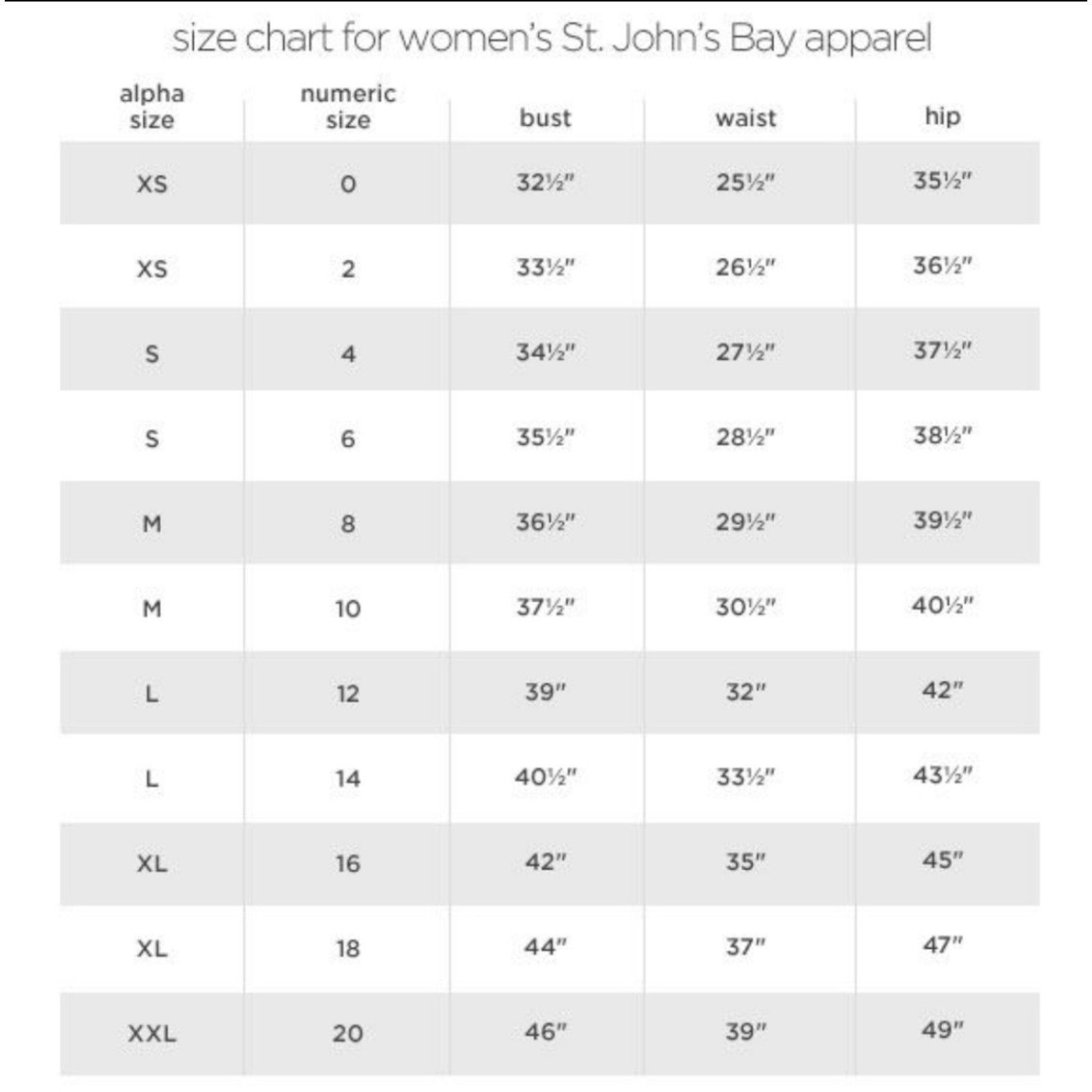 Other St. John's Bay - Women's Mid Rise 5" Inseam Chino Short - Be Size 40" / US 18 - 16 Thumbnail