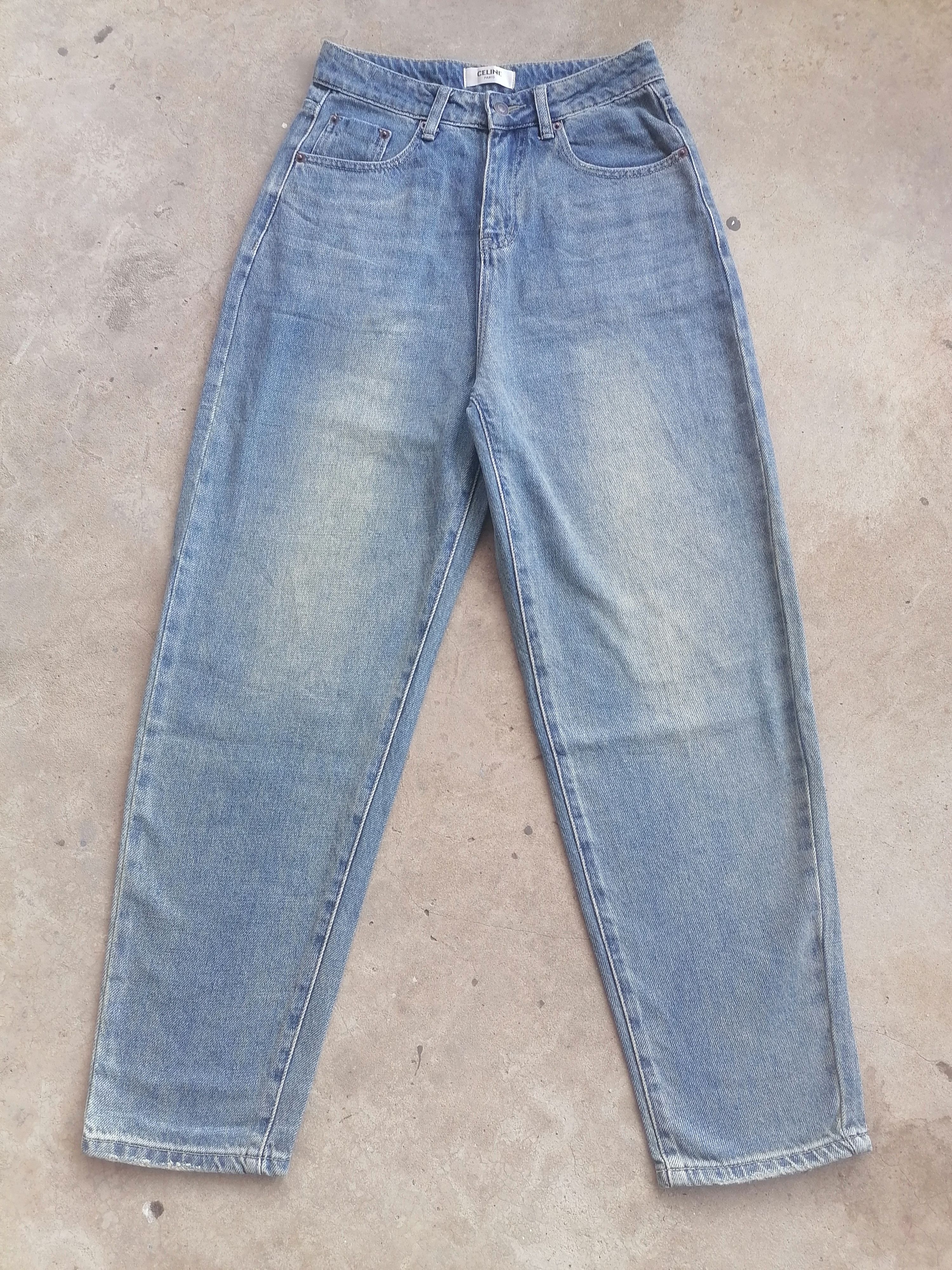 Celine Vintage Celine Loose Jeans Size 26" / US 2 / IT 38 - 1 Thumbnail