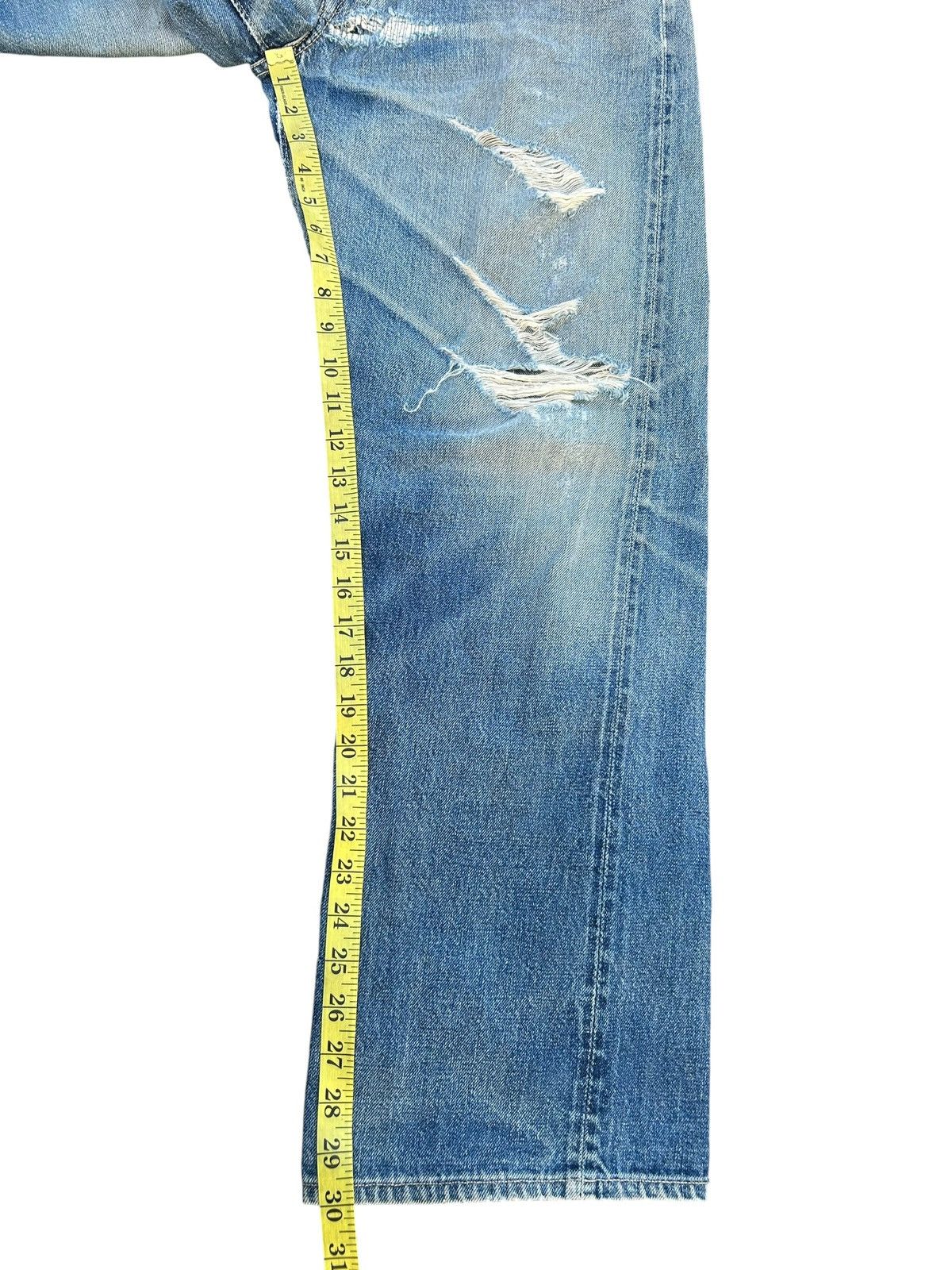 Japanese Brand × Kapital × Vintage Vintage Skull Angel Dust Selvedge Japanese Distressed Denim Size US 32 / EU 48 - 22 Thumbnail