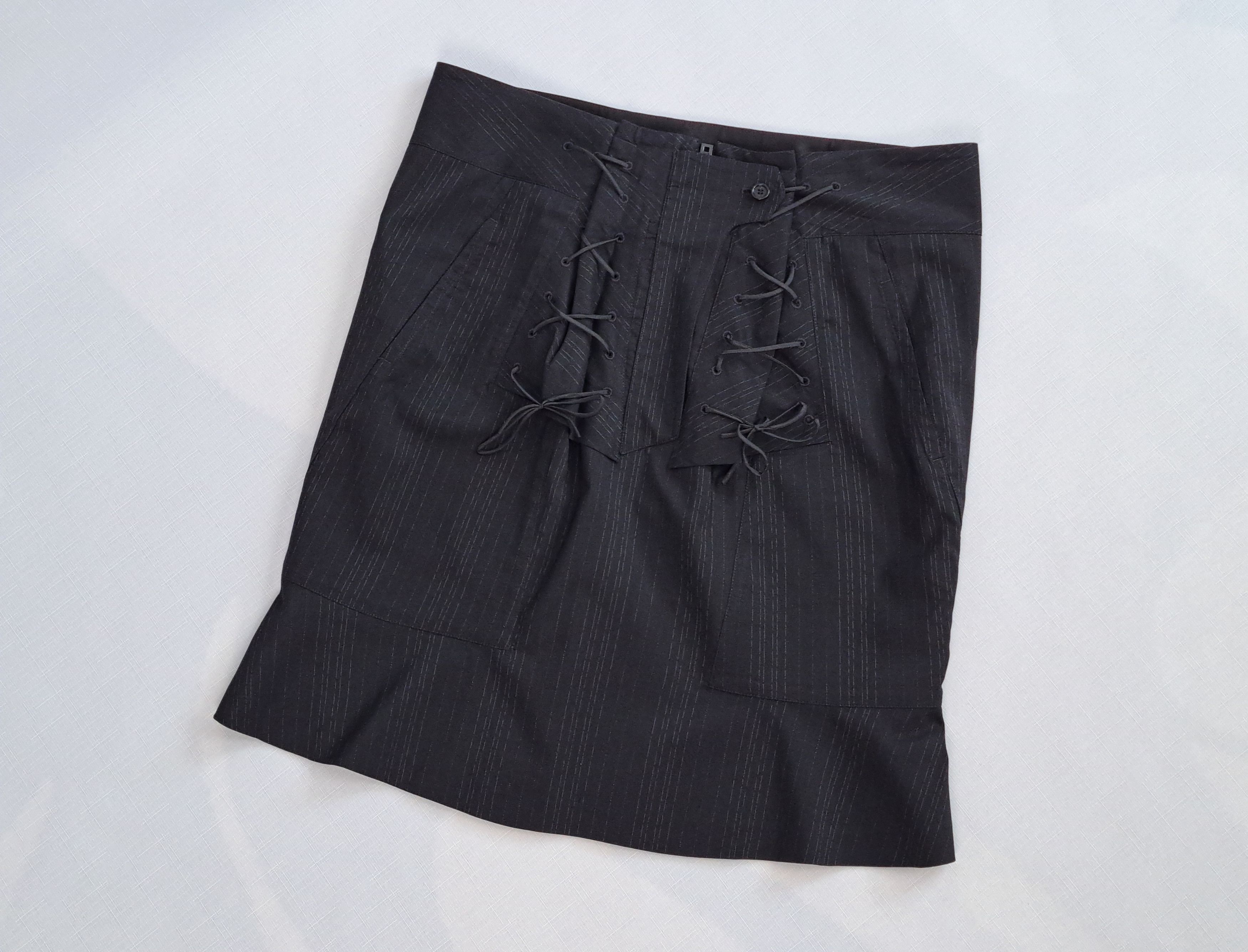 Marithe + Francois Girbaud Marithe Francois Girbaud wool/cotton skirt. Size 40. Size 34" / US 12 / IT 48 - 2 Thumbnail