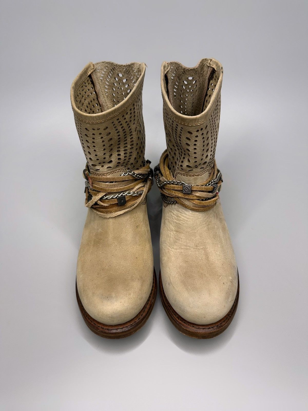 Sendra Rare Sendra Leather Boots Size US 6 / IT 36 - 4 Thumbnail