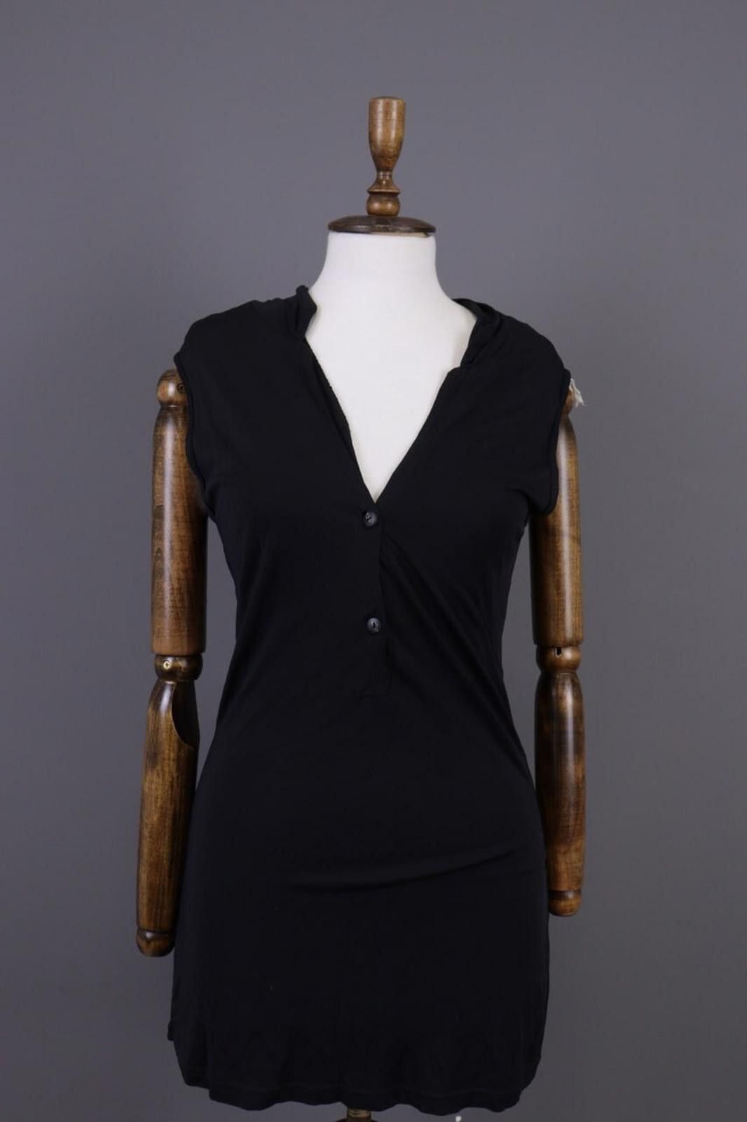 Transit Transit Par Such 131 Black Bodycon Tunic Dress Size 3 Size XL / US 12-14 / IT 48-50 - 1 Thumbnail
