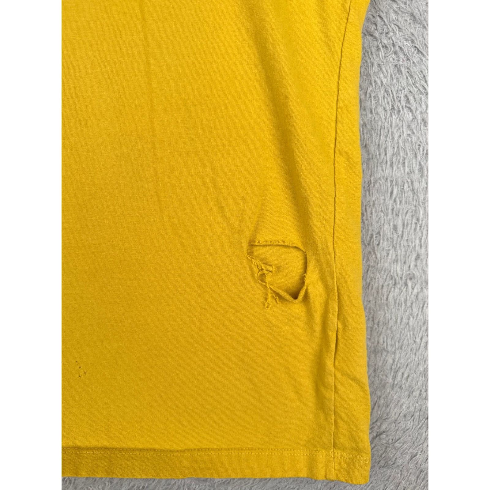 The North Face The North Face Shirt Men Medium Yellow Short Sleeve Outdoor T-Shirt 100% Cotton Breathable Size US M / EU 48-50 / 2 - 6 Thumbnail