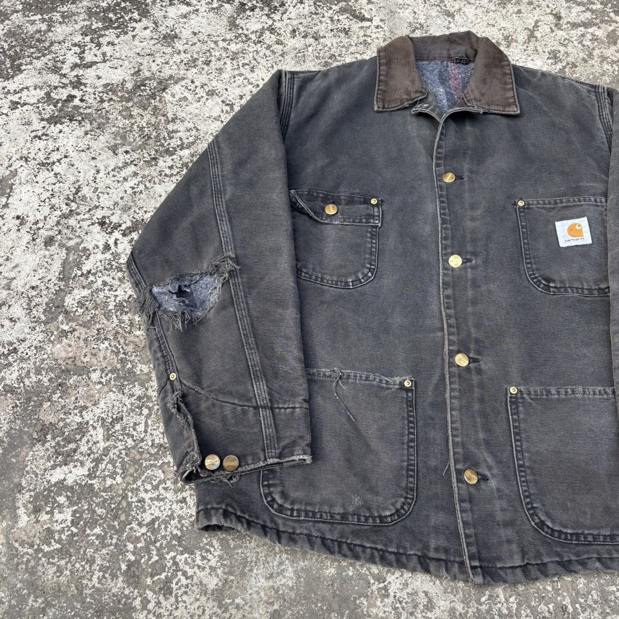 Carhartt Vintage Carhartt Chore Coat Black Size US M / EU 48-50 / 2 - 4 Thumbnail