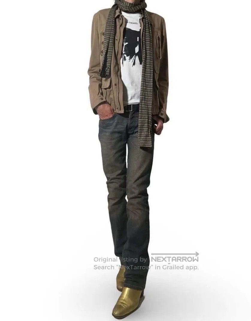 Dior dior homme jack jeans in deep gray blue. Size US 29 - 1 Thumbnail