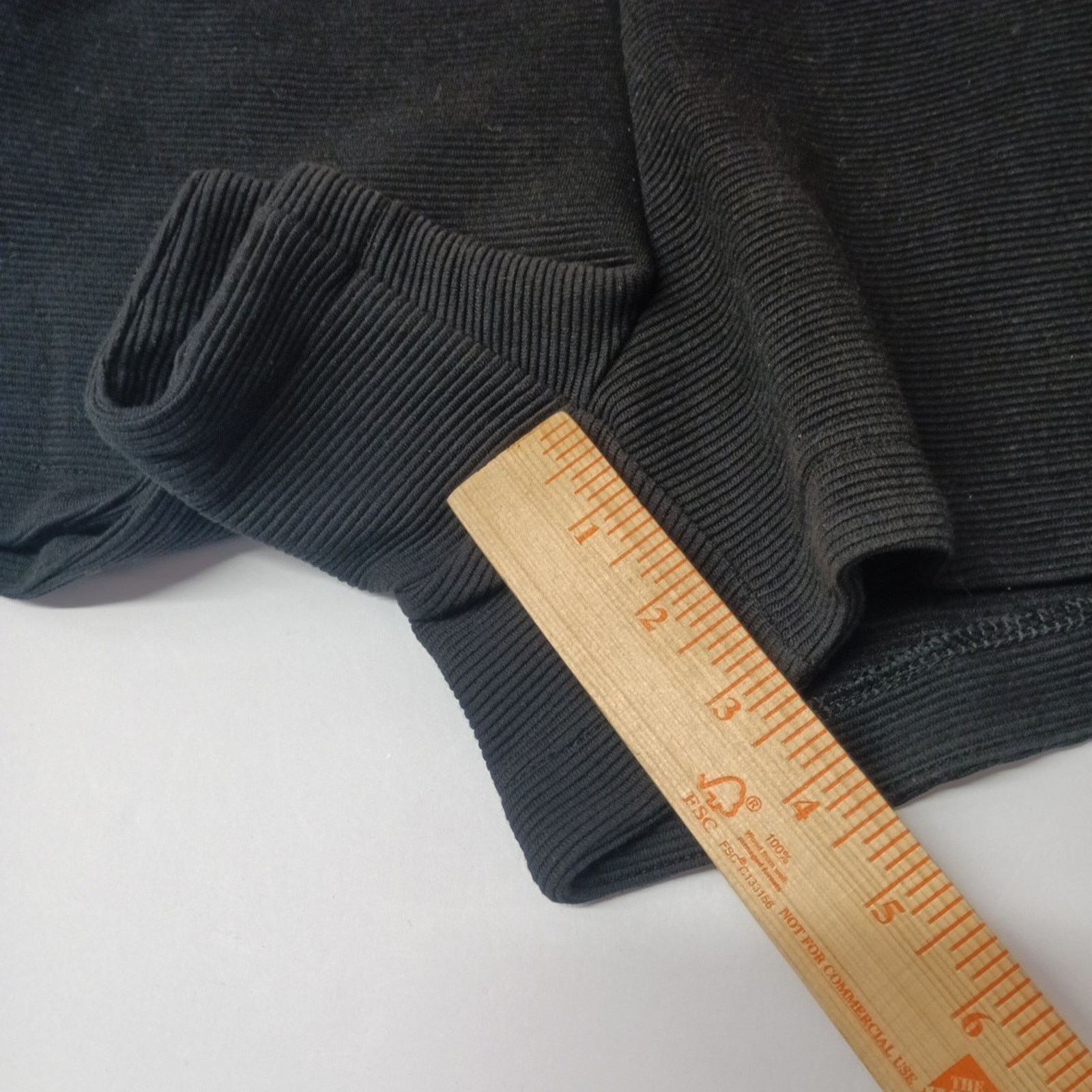 Avia AVIA Ottoman Lounge Shorts Women’s Size L (12-14) Black Size 34" / US 12 / IT 48 - 2 Thumbnail