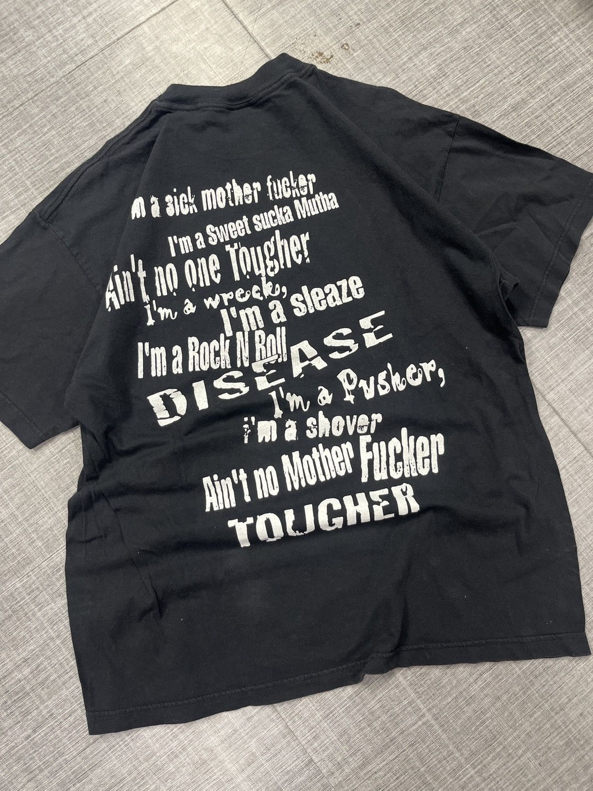 Band Tees × Brockum × Vintage VTG 1999 Mötley Crüe I’m a Sick Mother F*cker Size US XL / EU 56 / 4 - 5 Thumbnail