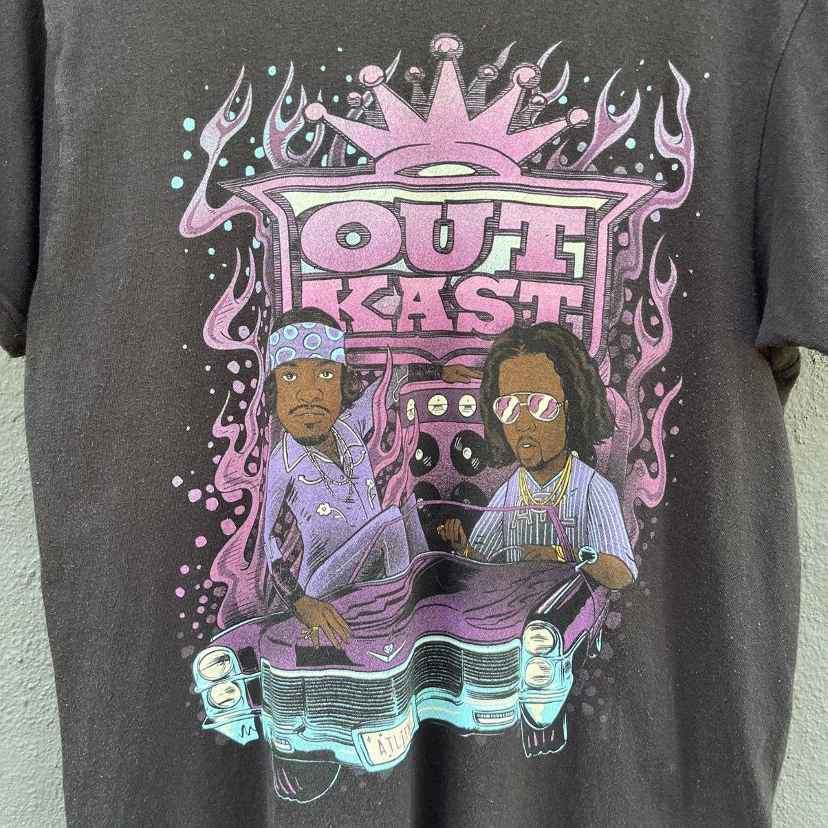 Outkast Thraahed Faded Outkast Hip Hop Duo Tee Size US M / EU 48-50 / 2 - 2 Thumbnail