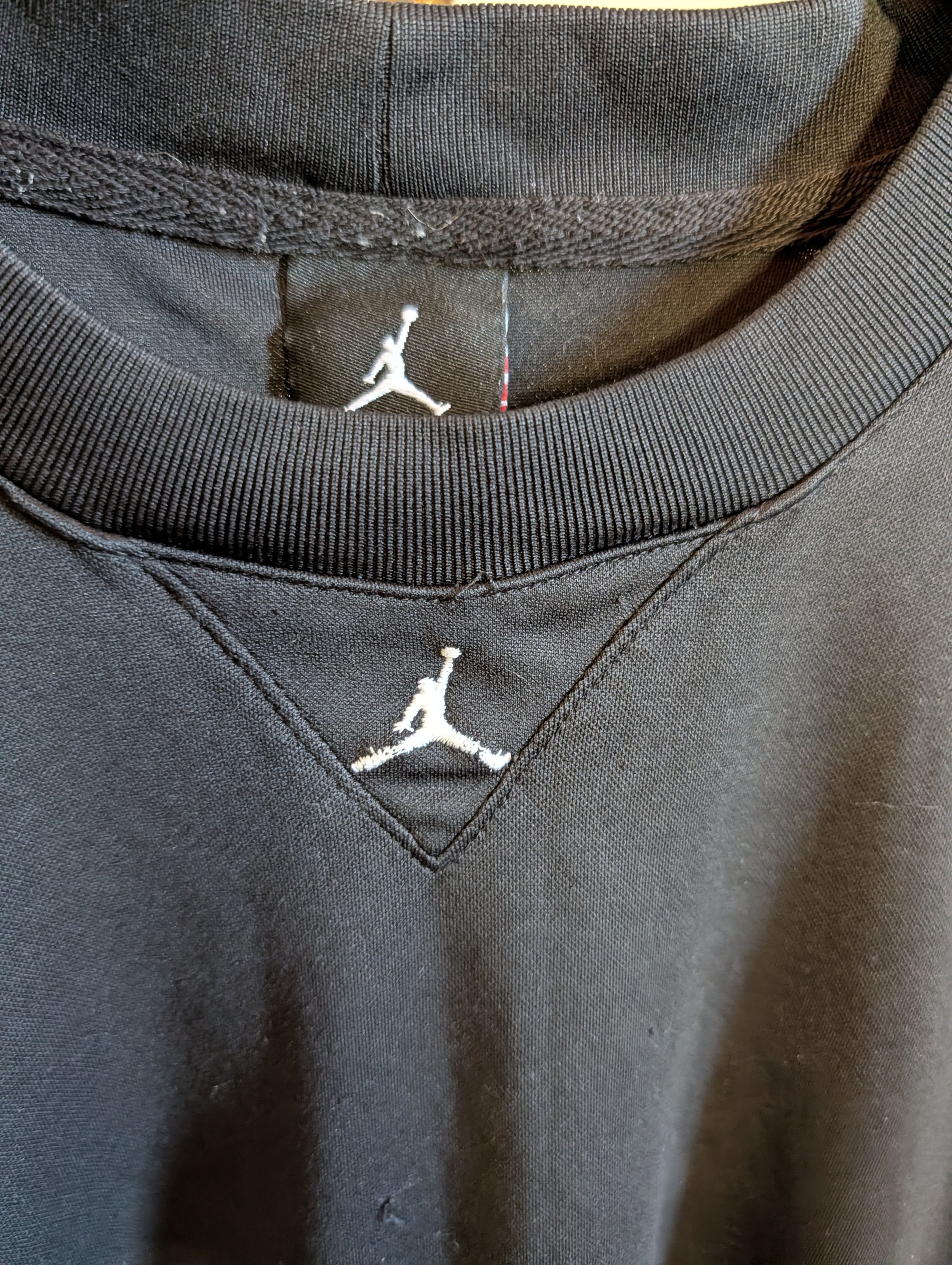 Jordan Brand JORDAN NIKE vtg made in USA jersey logo T-shirt Size US L / EU 52-54 / 3 - 4 Thumbnail