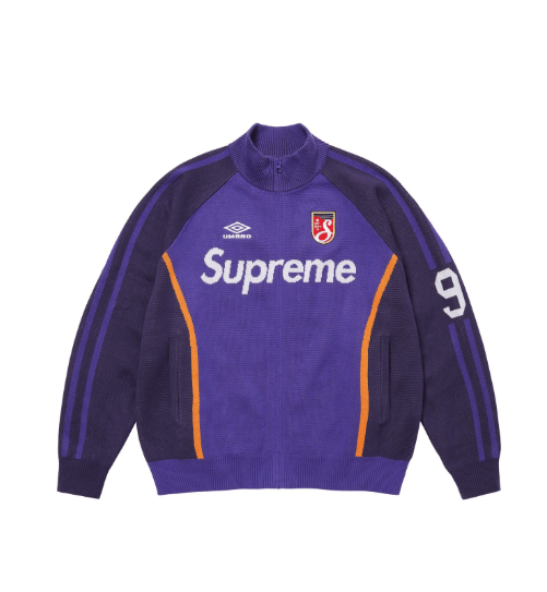 【Supreme】Umbro® Zip Up Sweater Black L Supreme x Umbro Zip Up Sweater - Size Medium - Black - NEW