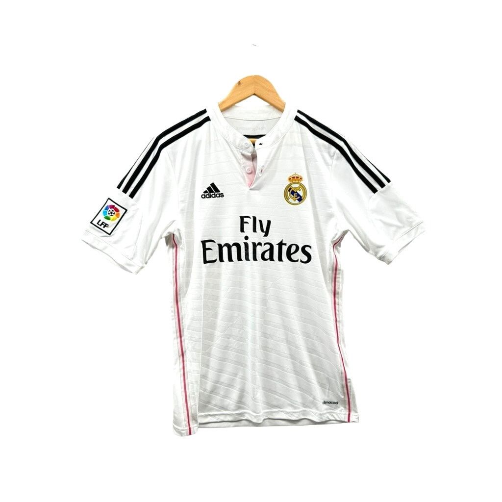 Adidas × Vintage Adidas Real Madrid Football Club Team Home Soccer Jersey Size US S / EU 44-46 / 1 - 1 Thumbnail